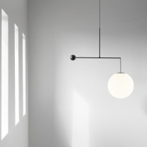 Luceplan Malamata Pendant Small Matt Black