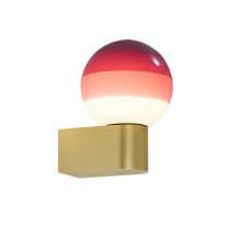 Marset Dipping Light LED Wall Light Burgundy