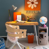 Anglepoise + Paul Smith Mini Desk Lamp Edition One in Office