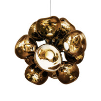 Tom Dixon Melt LED Burst Chandelier -  Bronze