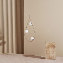 Large Brass Pholc Pearls Pendant