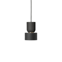Ferm Living Collect Bell Socket Pendant Disc Black Black