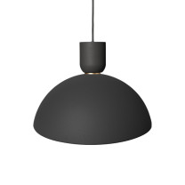 Ferm Living Collect Bell Socket Pendant Disc Black Black
