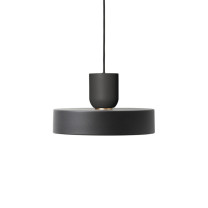 Ferm Living Collect Bell Socket Pendant Record Black Black