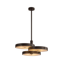 Bert Frank Triarc Pendant Dark Bronze Opal