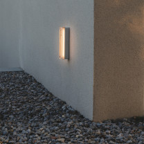 Santa & Cole Estadio Singular LED Wall Light Lifestyle Outdoors