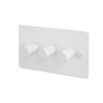Buster + Punch 3G Dimmer Switch White Cross