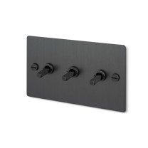 Buster + Punch 3G Toggle Switch Cross Smoked Bronze