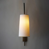 Porta Romana Willow Wall Light Front - On
