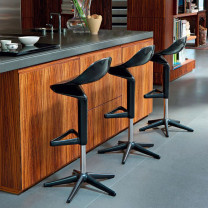 Black Kartell Spoon Stools