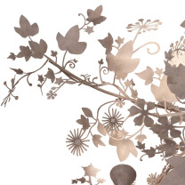 Porta Romana Ivy Shadow Chandelier Close Up