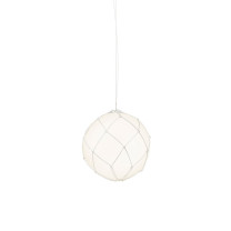 Zero Fisherman LED Pendant Large White