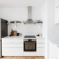 Anglepoise Original 1227 Wall Light Linen White in Kitchen