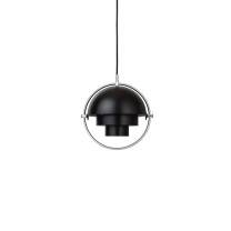 Gubi Multi-Lite Pendant Light Small Matt Black Chrome