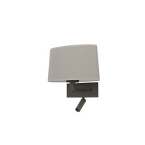 Astro Park Lane Reader LED Wall Light Tapered Oval Putty