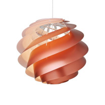 Le Klint Swirl 3 Pendant Large Copper