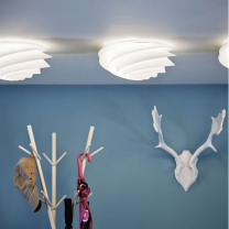 Le Klint Swirl Ceiling/Wall Light Multiples on Ceiling