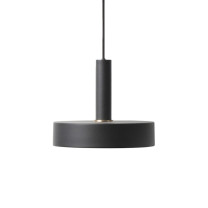 Ferm Living Collect High Socket Pendant Record Black Black
