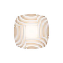 Secto Kuulto 9100 LED Ceiling  Wall Light White Flat