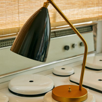 Gubi Grashoppa Table Lamp Lifestyle Kitchen