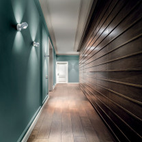 Lodes Nautilus Mini LED Wall Light in Hallway