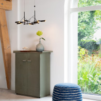 Moooi Tinkering LED Suspension in Living Room