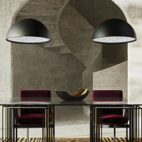 Matt Black Flos Skygarden S1 Pendants