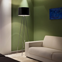 Black Flos Ray F2 Floor Lamp