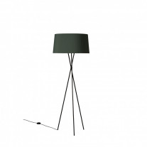 Santa & Cole Tripode G5 Floor Lamp Green Raw