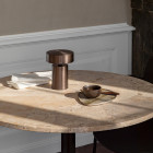 Bronze Audo Copenhagen Column Portable Table Lamp
