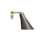 RUBN Miller Wall Light Umbra Grey Brass