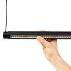 HAY Factor Linear LED Suspension Light Directional Black