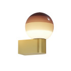 Marset Dipping Light LED Wall Light Chocolate