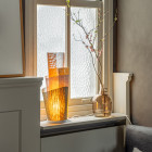 a-emotional light Blossom LED table lamp on window sill