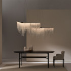 Nickel CTO Lighting Cascata Chandelier