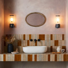 Hackles Black Tala The Muse Wall Lights in Bathroom