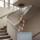 Walnut Tala Voronoi II Nine Pendant