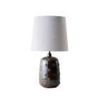 Porta Romana Button Table Lamp Walnut Small