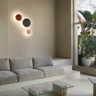 Marset Caramel LED Wall Light Triple Lifestyle Lounge