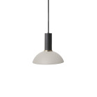 Ferm Living Collect Low Socket Pendant Hoop Black Grey