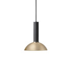 Ferm Living Collect Brass Pendant Hoop High Black