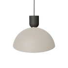 Ferm Living Collect Bell Socket Pendant Disc Black Grey