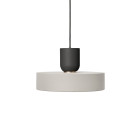 Ferm Living Collect Bell Socket Pendant Record Black Grey