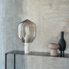 Established & Sons Lighthouse Table Lamp White on Tabletop