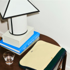 HAY Ava Pyramid Table Lamp Lifestyle Side Table