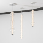 Artemide Alambicco Vertical Suspension Both Sizes