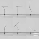 Nemo Flamingo LED Floor Lamp Positions