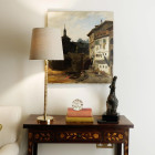 Porta Romana Holden Table Lamp at Bedside