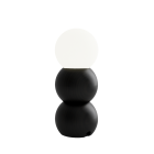 Hollis + Morris Stala LED Portable Lamp - Large, Black Oak