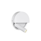 Marset Ledtube R LED Wall Light L Matt White